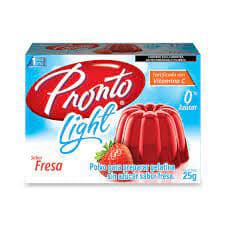 GELATINA PRONTO FRESA LIGHT 25 G