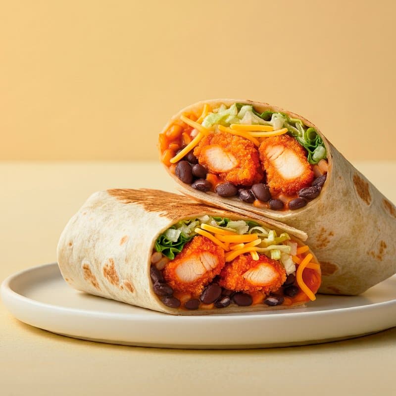 Burrito Buffalo Hot