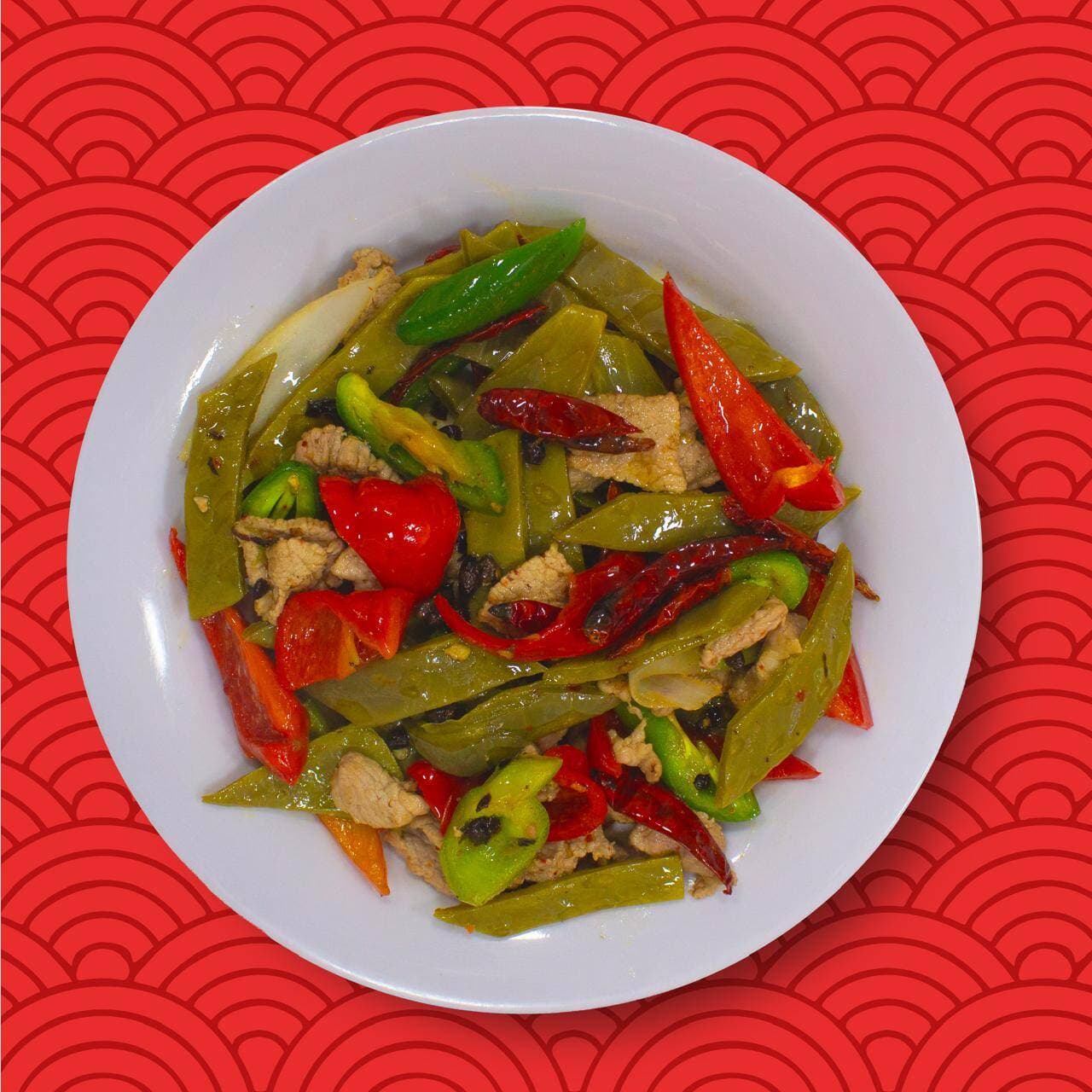 Nopales con cerdo