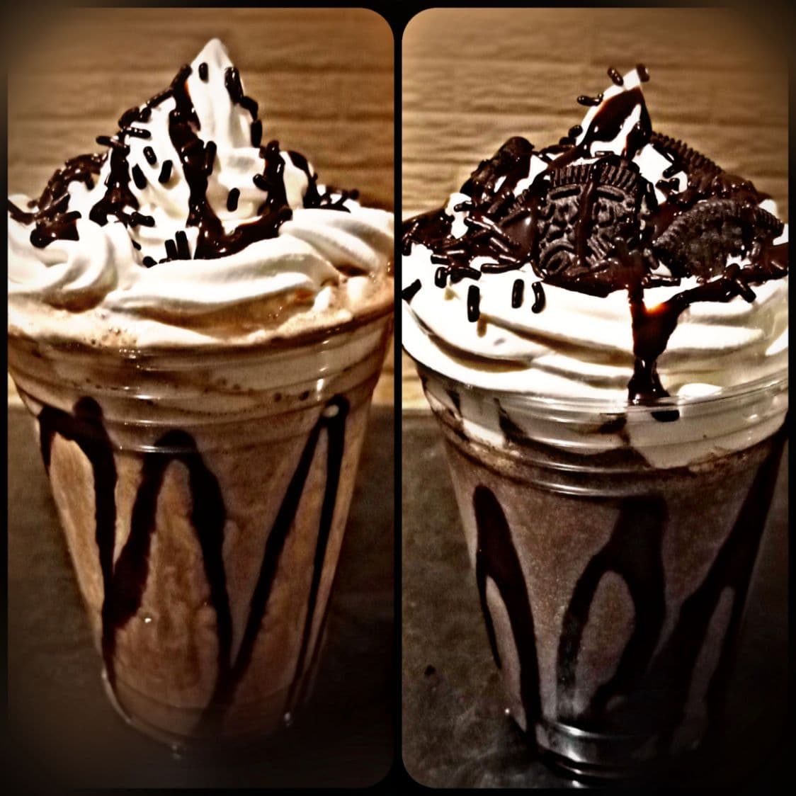 Frappé Capuchino y Frappé de OREO
