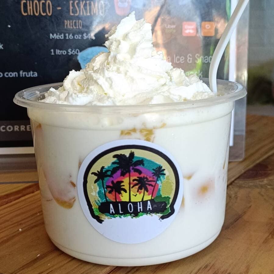 Durazno con Crema 1/2 Litro