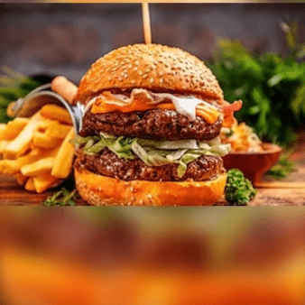 Hamburguesa Mango-Habanero doble chica