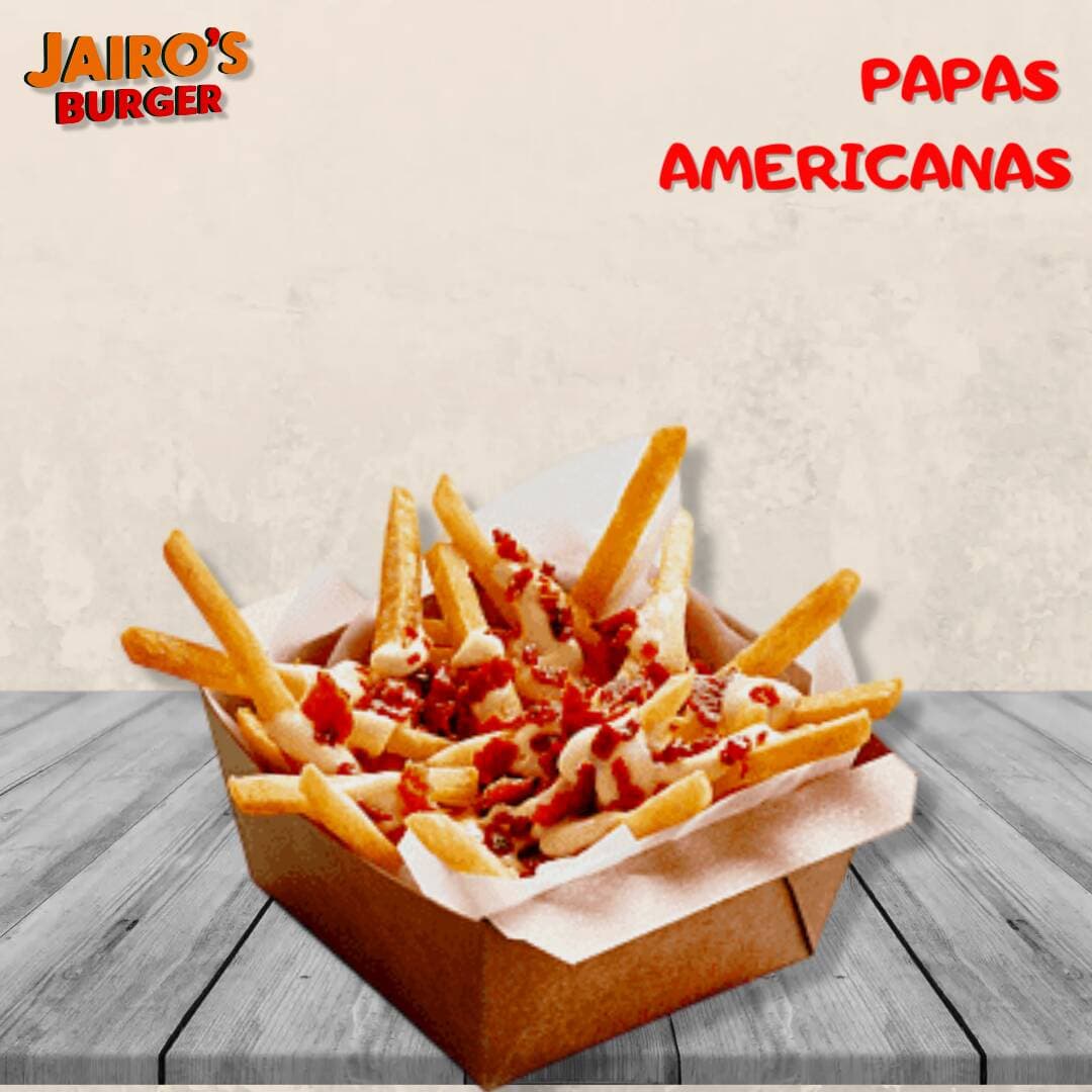 2 Papas Americanas + 2 Cocacolas Mini