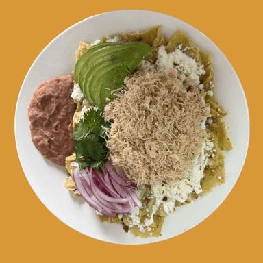 Chilaquiles con Pechuga Desmenuzada Grandes