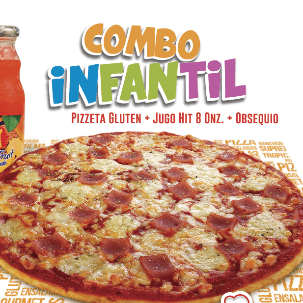 Combo Infantil Pizza