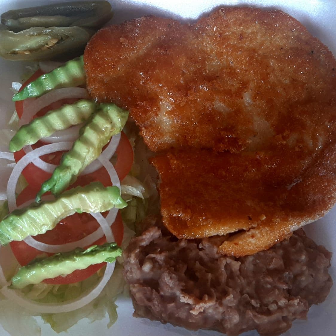 Pechuga empanizada