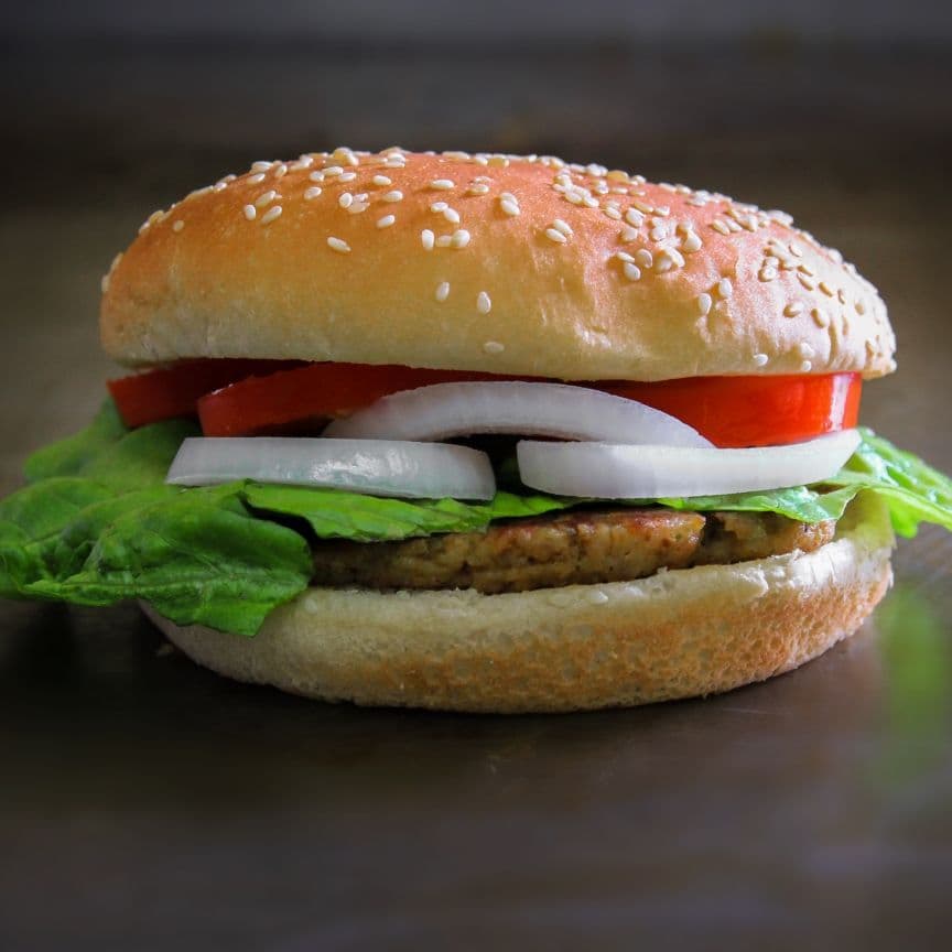 Hamburguesa sencilla