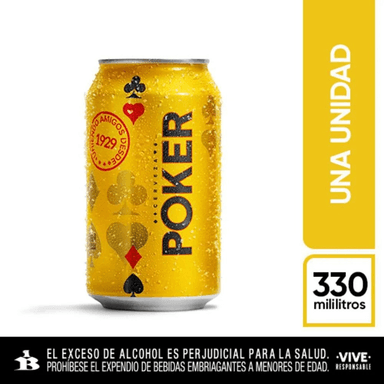Poker Lata 330 ml