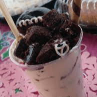 Fresas Con Crema En Vaso con Pinguino  ✨