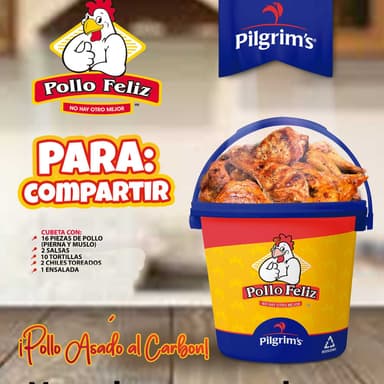 Cubeta 16 piezas