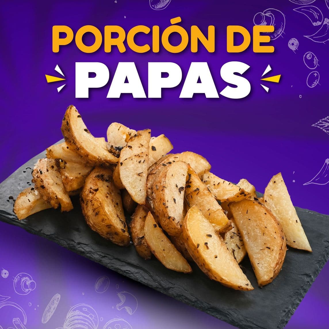 Papas en Casco