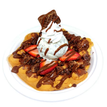 Waffle de Nutella