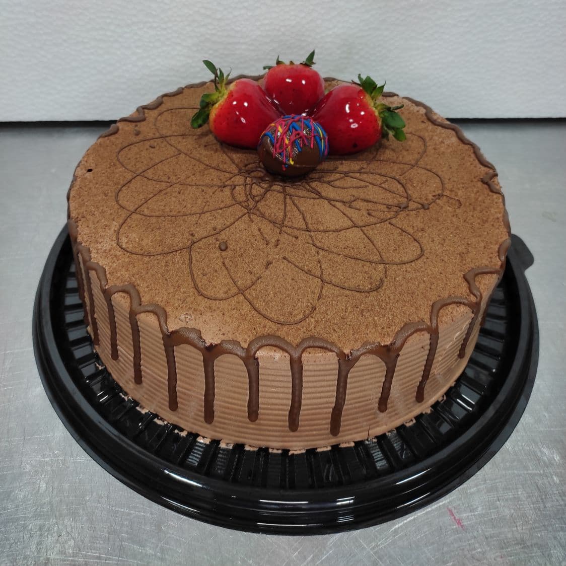 Torta Genovesa de Chocolate 1Lb