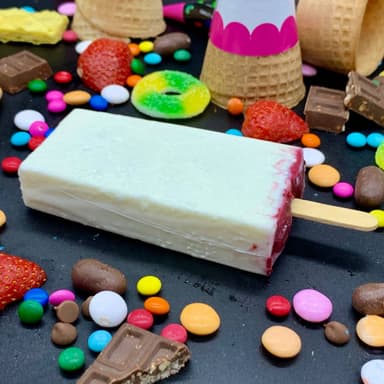Paleta de Queso con Zarzamora