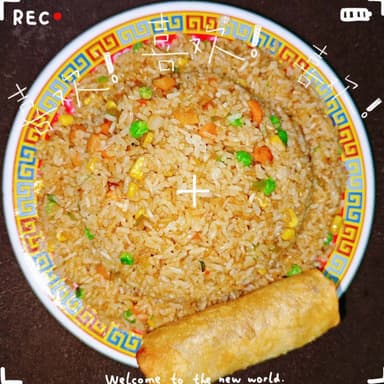 ARROZ VEGETABLE Y LUMPIA