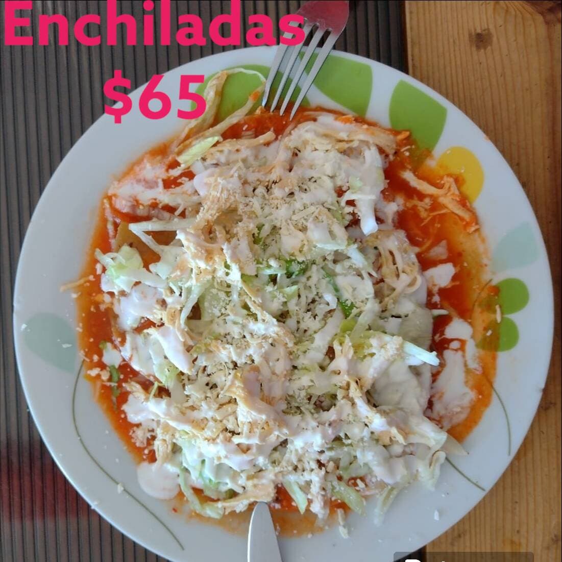 Enchiladas rojas o verdes