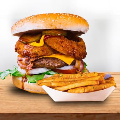 Jack Daniels Doble + Papas
