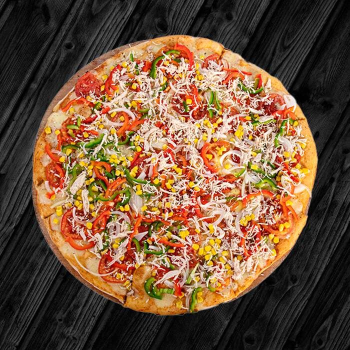 Pizza Grande Pollo Verduras