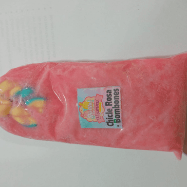 Boli de Chicle Rosa con Bombones