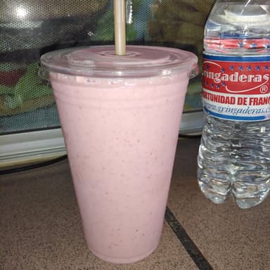 Malteada de Fresa
