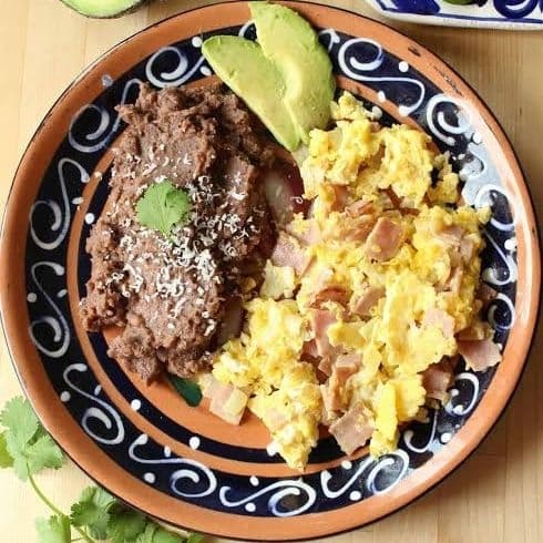 Huevo con Jamón