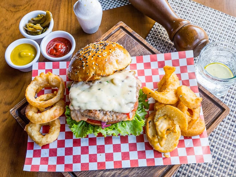 Hamburguesas al carbon el Rancho