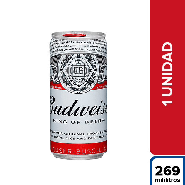 Cerveza Budweiser 269 ml