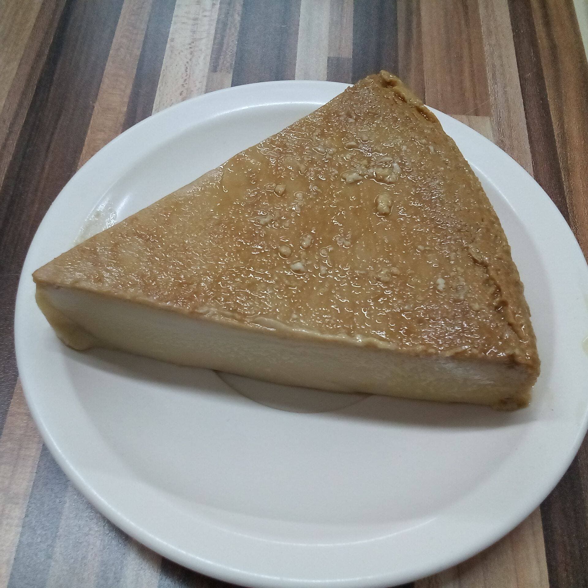 Flan de queso