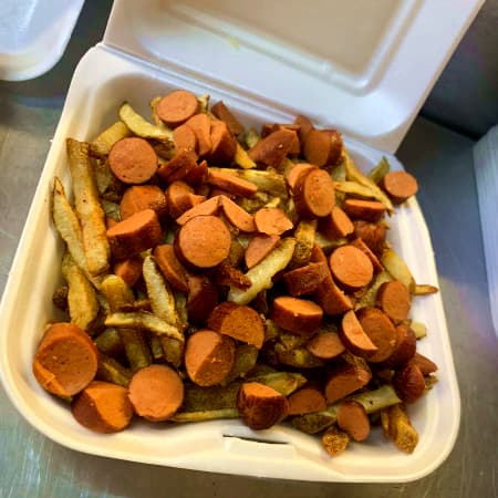 Salchipapas XL