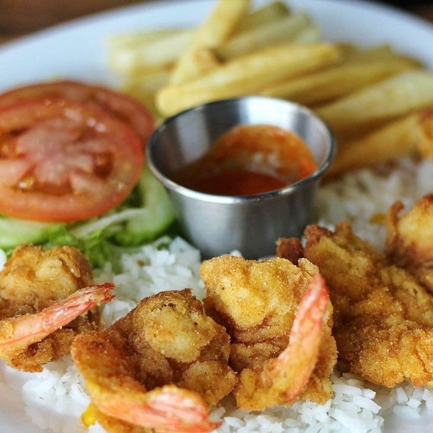 Camarones Empanizados
