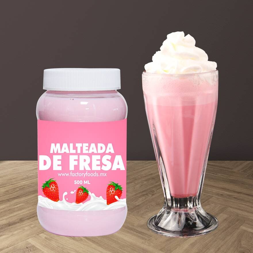 Malteada De Fresa  500 ml