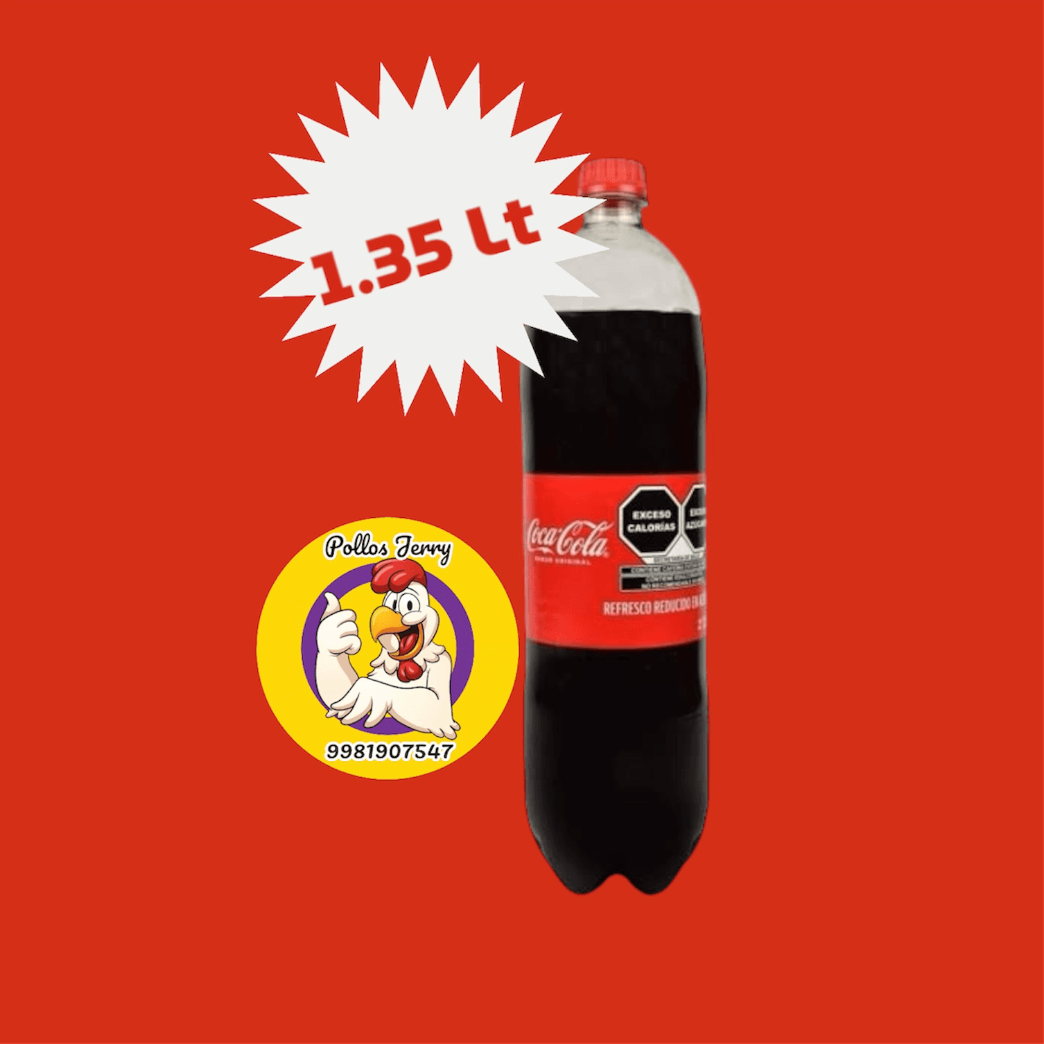 Coca Cola de 1.35 Lt