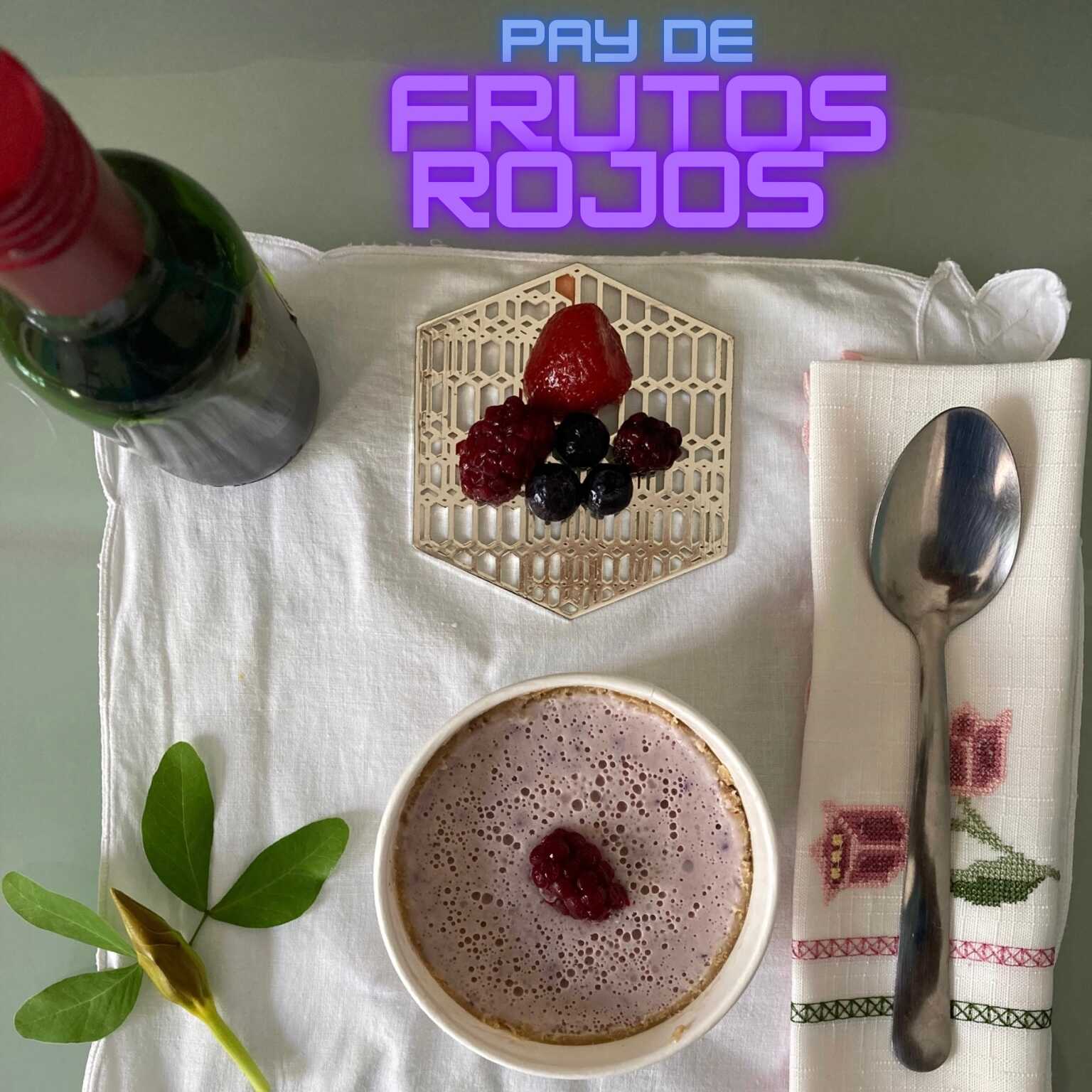 Pay de Frutos Rojos con V/Tinto