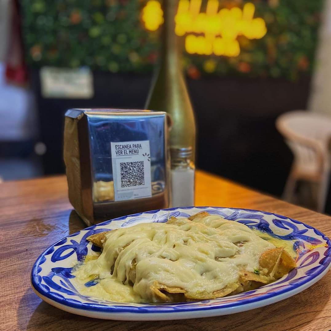 Enchiladas verdes suizas