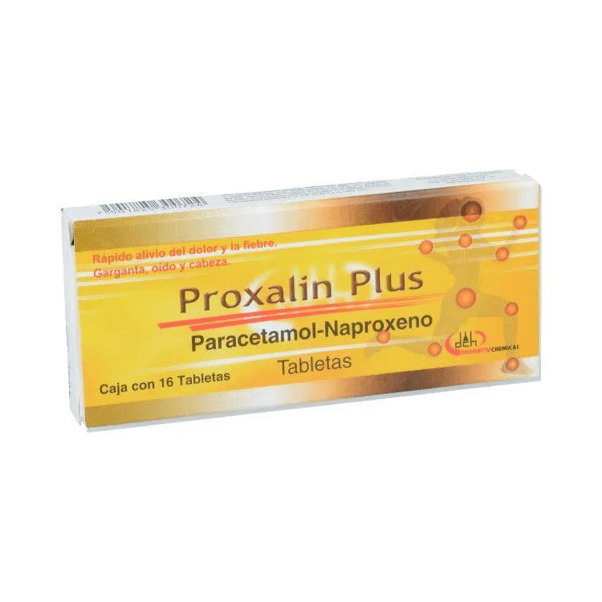 Proxalin Plus Naproxeno/Paracetamol C/16 Tabs