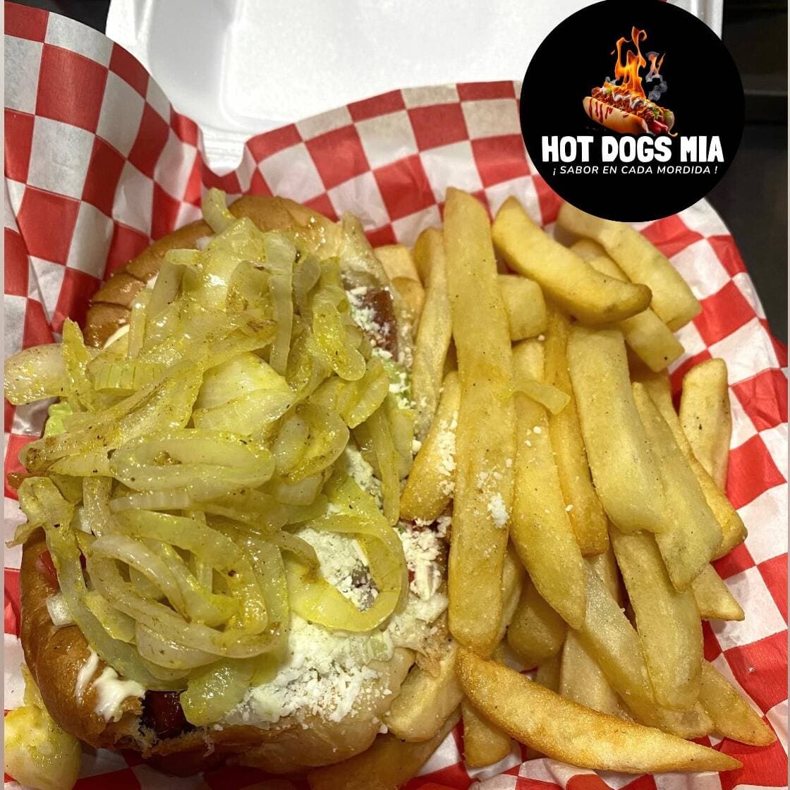 Hot Dog Embarazado Con Papas