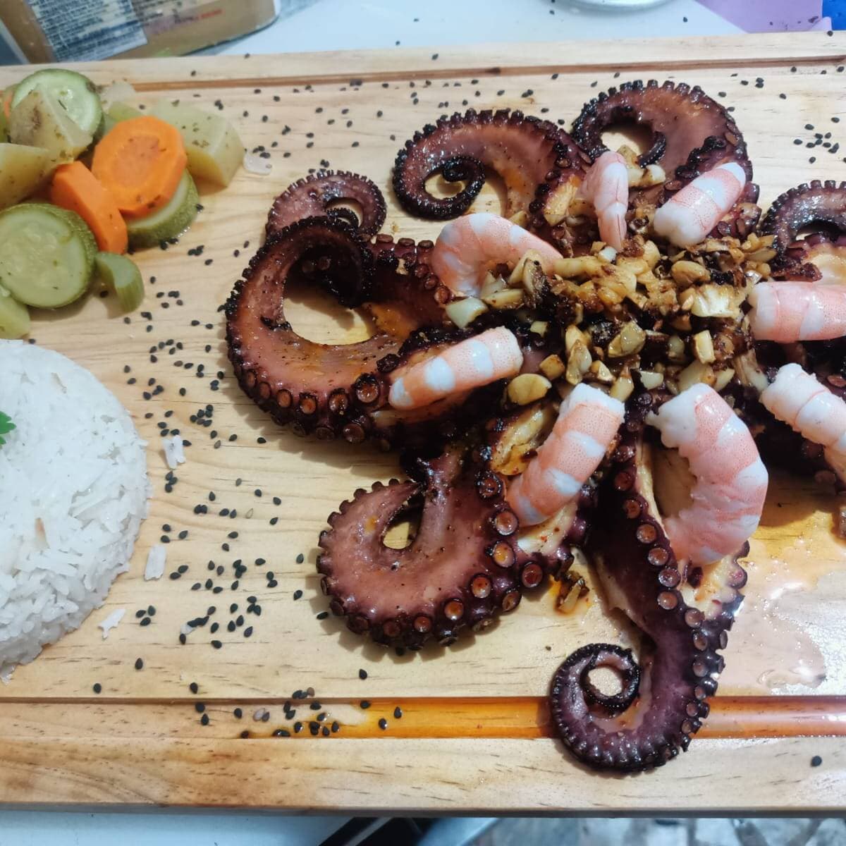 Pulpo Entero a la Plancha