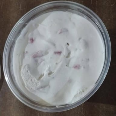 helado de fresa