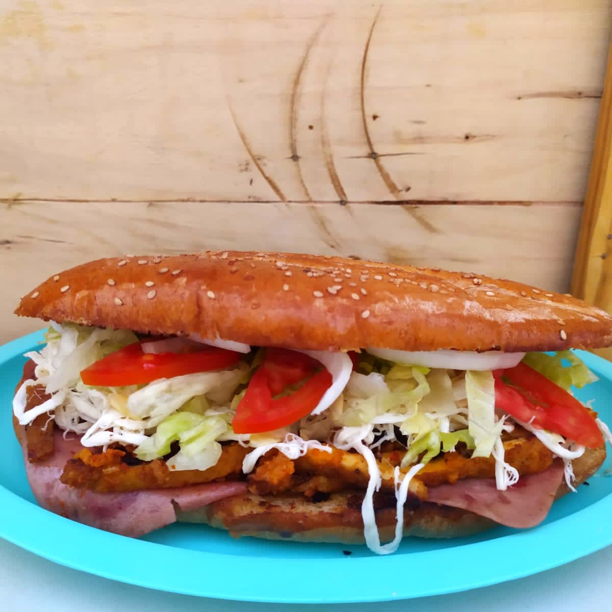 Torta de Milanesa de Pollo