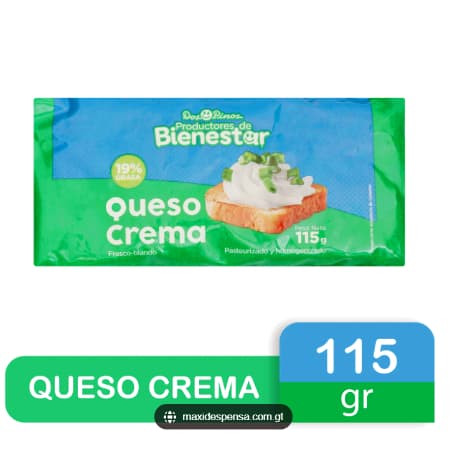 Queso Crema 115G Dos Pinos