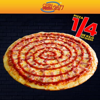 Pizza Turkey Bacon BBQ.-