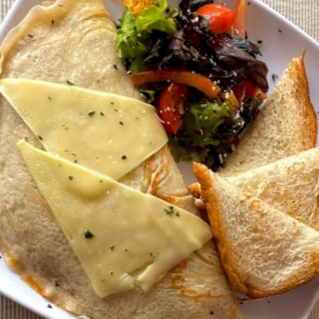 Crepe Carbonara