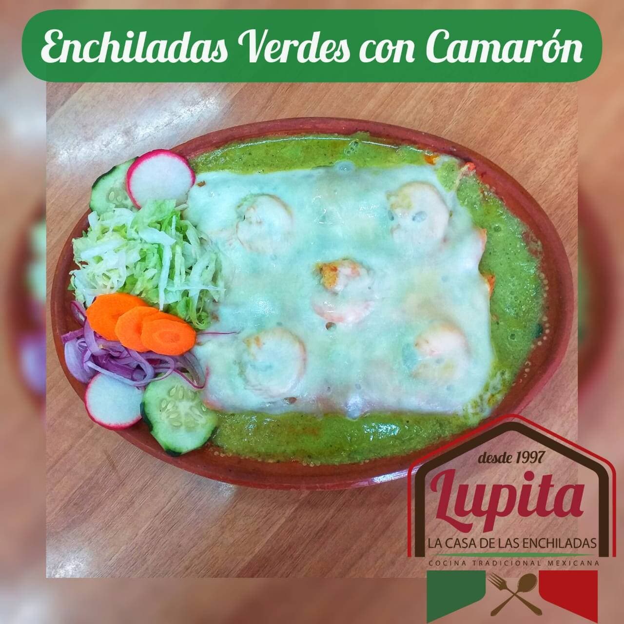 Enchiladas Verdes Gratinadas