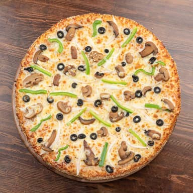 VEGETARIANA (tamaño familiar 8 rebanadas)