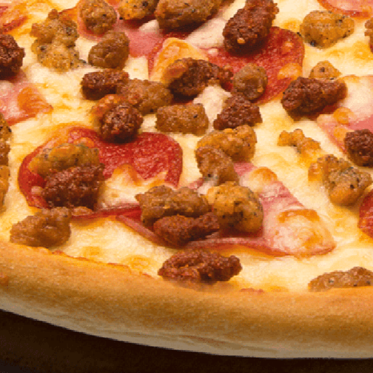 Pizza Mediana Tres Carnes