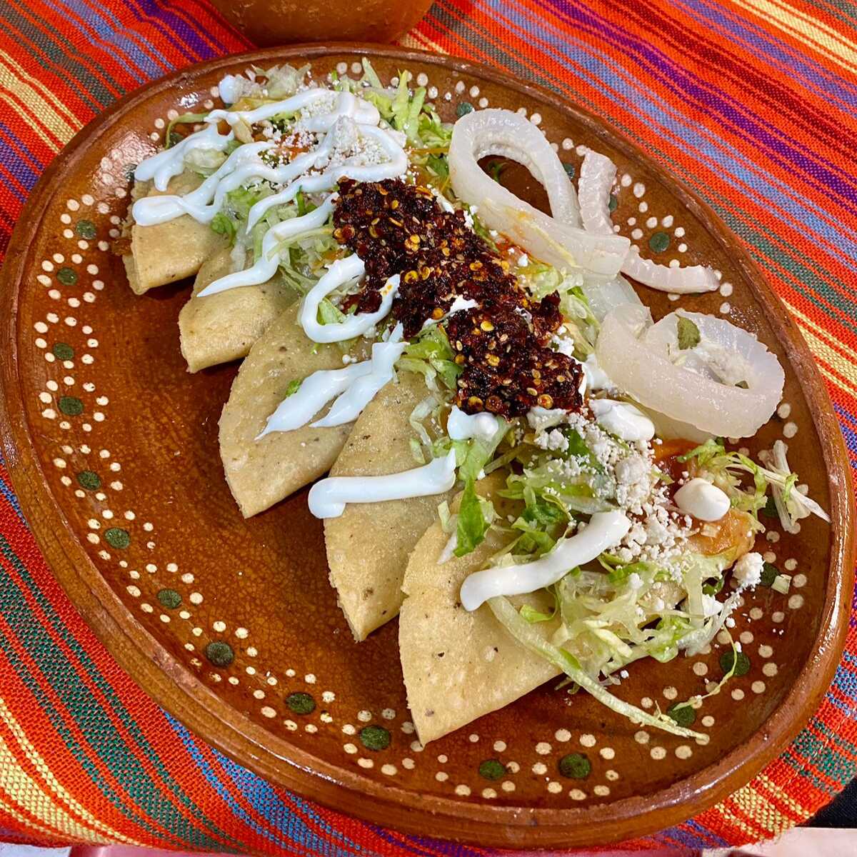 Tacos Dorados 5 Piezas