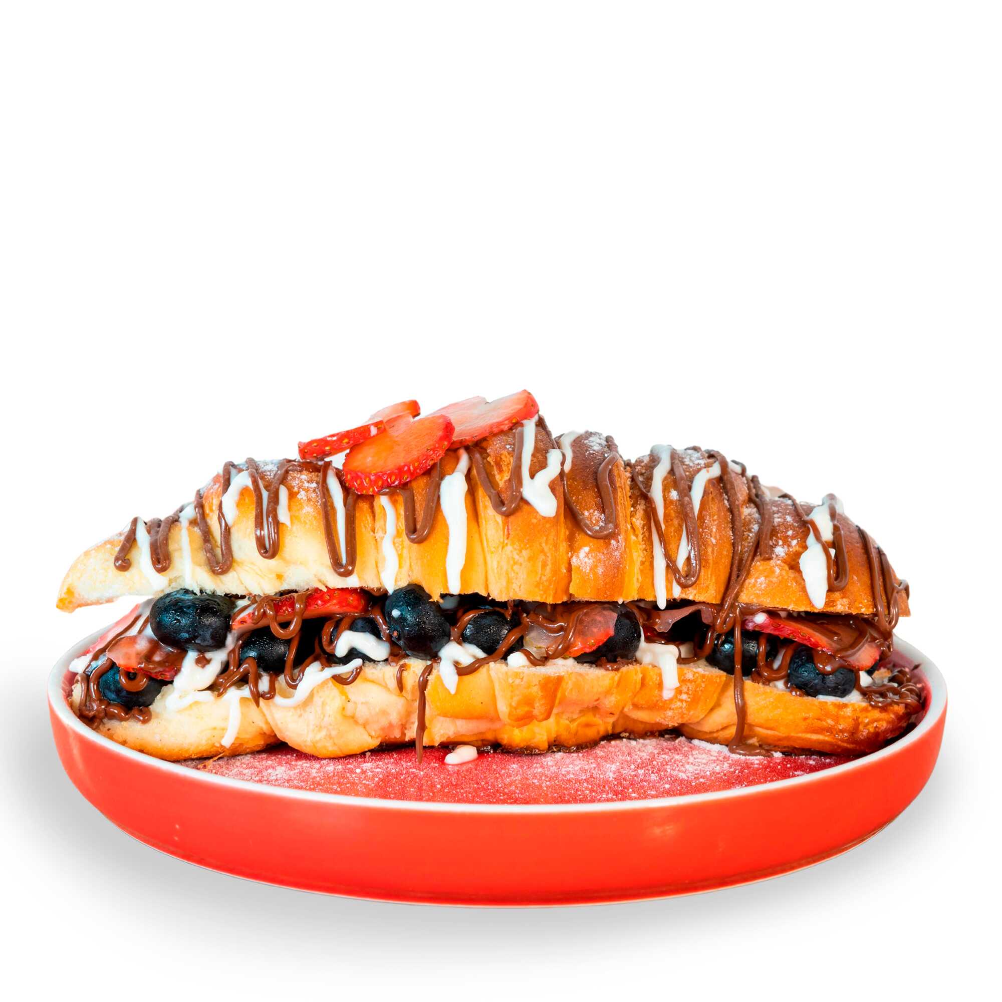 Croissant Strawberry Sweet