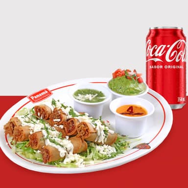 Combo Coca-Cola - crujiflautas