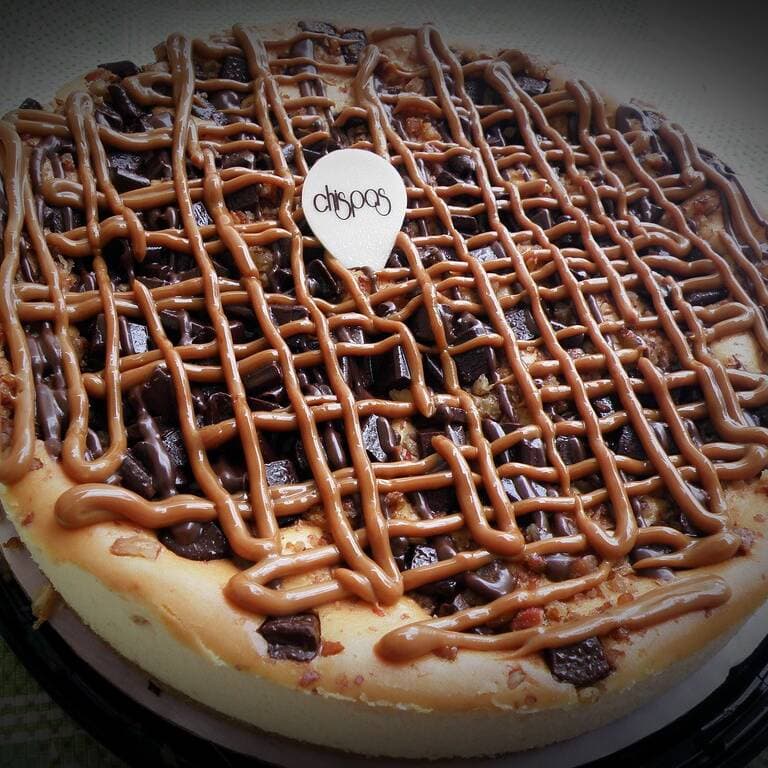 Rebanada Cheesecake con Chispas de Chocolate