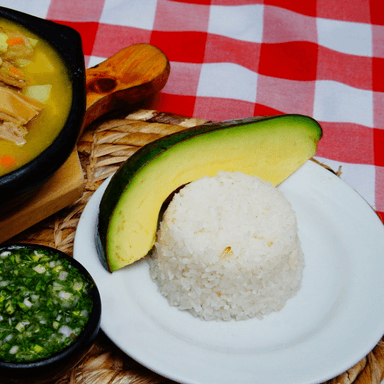 Arroz con Aguacate